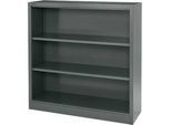 Schäfer Shop Select Stahlregal MS iCOLOUR, 3 Ordnerhöhen, B 950 x T 400 x H 1215 mm, graphit RAL 7024