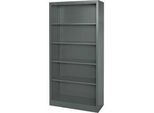 Schäfer Shop Select Stahlregal MS iCOLOUR, 5 Ordnerhöhen, B 950 x T 400 x H 1935 mm, graphit RAL 7024