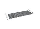 Schäfer Shop Genius Gitterrostboden FS, Stahl, B 993 x T 492 x H 30 mm, Zink, bis 80 kg