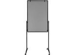 Legamaster Multiboard Premium Plus, Pinnboard und Whiteboard, B 760 x H 1200 mm, grau