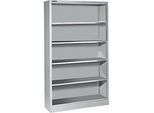 Schäfer Shop Select Regal AS 2409, mit 4 Böden, weissaluminium RAL 9006
