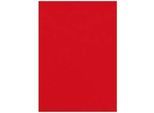 Fellowes Deckblatt Leder, DIN A4, für Bindemaschine, rot, 250g, 25 Stück