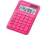 Casio Tischrechner MS-20UC, 12-stelliges LC-Display, Solar-/Batteriebetrieb, pink