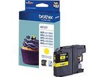Brother Tintenpatrone LC-123Y, gelb, original