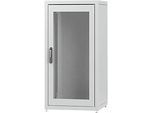 PX Netzwerkschrank, Stahlblech, pulverbeschichtet/verzinkt, mit Sichtglas, B 600 x T 800 x H 1200 mm
