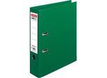 herlitz Ordner maX.file protect plus, DIN A4, Rückenbreite 80 mm, grün
