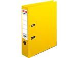 herlitz Ordner maX.file protect plus, DIN A4, Rückenbreite 80 mm, gelb