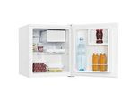 Mini Kühlschrank exquisit, 70 W, 43 l, 41 dB, 2 Fächer/1 Gefrierfach/2 Türfächer, Türanschlag wechselbar, B 440 x T 470 x H 510 mm, weiss