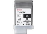 Canon PFI-102BK Tintenpatrone, schwarz, 130 ml, original