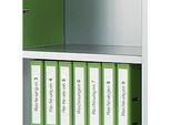 Schäfer Shop Select Zwischenboden, für Schiebetürenschrank, lichtgrau RAL 7035, 1200 x 325 mm, 2 Stück