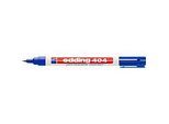 Marker edding 404, mit feiner Spitze, blau, 10 Stück