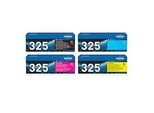 Brother 4 Toner TN-325, cyan, magenta, gelb, schwarz, original