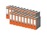LEITZ® Ordner 1080, DIN A4, Rückenbreite 80 mm, orange, 20 Stück