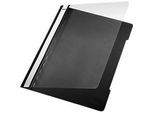 LEITZ® Schnellhefter 4191, DIN A4, PVC, 25 Stück, schwarz