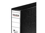 FALKEN Ordner, DIN A4 Querformat, Rückenbreite 80 mm, schwarz