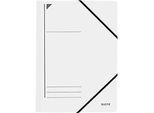 LEITZ® Eckspannmappe, DIN A4, Gummizugverschluss, weiss