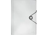 Projektmappe Leitz Solid, 5 Fächer, 1 Zusatzfach, Format DIN A4, weiss
