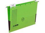 ELBA chic® ULTIMATE Hängetasche, für Formate bis DIN A4, Recyclingkarton, 25 Stück, grün