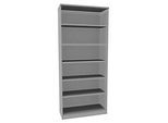 Schäfer Shop Genius Regal TETRIS SOLID, Stahlkorpus, 6 OH, B 1000 mm, weissalu