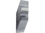 DURABLE Prospektspender Flexiboxx 6, 6 Spender, A4, hoch, transparent