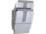 DURABLE Prospektspender Flexiplus 2, 2 Spender, A4, hoch, transparent