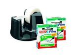 tesafilm® Tischabroller Easy Cut Compact + 3 Rollen Klebefilm matt-unsichtbar