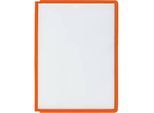 Sichttafeln A4, 5 Stück, orange