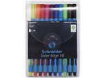 Mix-Set Kugelschreiber Slider Edge XB, 10er-Etui