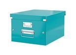 LEITZ® Ablage- und Transportbox Serie Click + Store, mittel, für DIN A4, eisblau