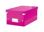 LEITZ® DVD Ablagebox Click + Store, pink