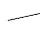Steckdosenleiste Treston 1400, 6-fach, 2 x USB-A, An/Aus-Schalter, 4,5 m langes Kabel, 16 A/250 V, B 1400 x T 44 x H 52 mm, Aluminium