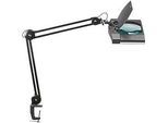 MAULvitrum LED-Lupenleuchte, 6.500 Kelvin, schwarz