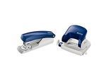 LEITZ® Bürolocher 5038 + Heftgerät 5501 SET, blau