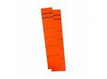 Rückenschild, Rückenbreite 39 mm, selbstklebend, 10 Stück, rot