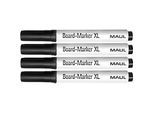 MAUL Tafelschreiber XL, schwarz, 4 Stück