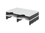 styro® Sortierstation styrodoc Standard, DIN C4, Anbaueinheit, grau/schwarz