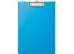 MAUL Klemmbrett mit Folienüberzug, DIN A4, mit Aufhängeöse, 319 x 229 x 13 mm, hellblau