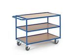 Tischwagen, Ladefl. L1000 x B600 mm, 3 Etagen