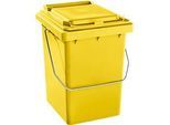 Wertstoffsammler Mülli, gelb