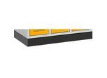 Sockel, schwarz, 1230 mm breit