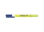 Staedtler Textmarker Gel, mit gelartiger Wachsmine, Minendurchmesser 9 mm, gelb