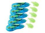 Schäfer Shop Select Sparpaket Korrekturroller Grip, 5 m x 5 mm, mit Soft-Grip-Zone, 5 Stück