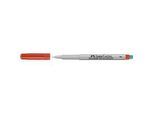 Marker Faber-Castell Multimark, inkl. Spezialradierer, rot, F, non-permanent