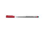 Marker Faber-Castell Multimark, inkl. Spezialradierer, rot, M, non-permanent