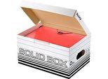Archivbox Leitz Solid Box S 6117, 10 Stück, weiss