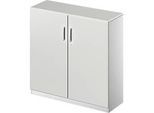 Schäfer Shop Genius Flügeltürenschrank TETRIS SOLID, 3 OH, B 1200 mm, abschliessbar, mit Abdeckplatte