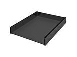 Briefablage WEDO Black Office, A4, schwarz mattiert/glänzend, stapelbar