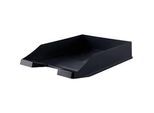 Briefablage KARMA, DIN A4/C4, Kunststoff, stapelbar, stabil, B 255 x T 348 x H 65 mm, schwarz