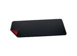 Schreibtischunterlage Sigel, beidseitig nutzbar, einrollbar, für alle Maustypen, B 800 x T 2 x H 300 mm, Kunstleder, schwarz-rot