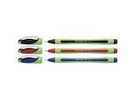 Fineliner Schneider Xpress, Strichstärke 0,8 mm, dokumentenecht, ergonomisch geformt, Kunststoff & Edelstahl, farbsortiertes 3er-Set in Etui